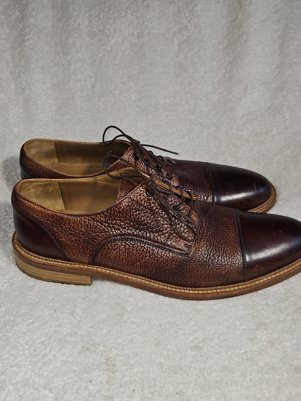 TAFT Rome Dress Shoes in Brown Size 46/Us 13